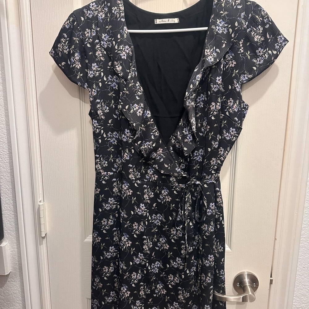 Floral Black Dress by Willow & Clay